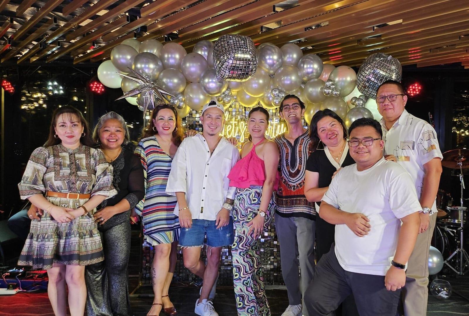 ISG Manila teammates at the year-end party