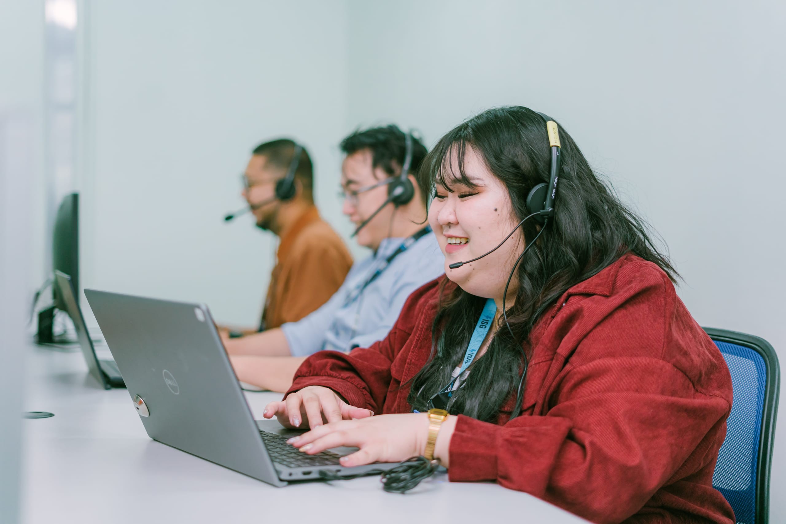 ISG contact center agent